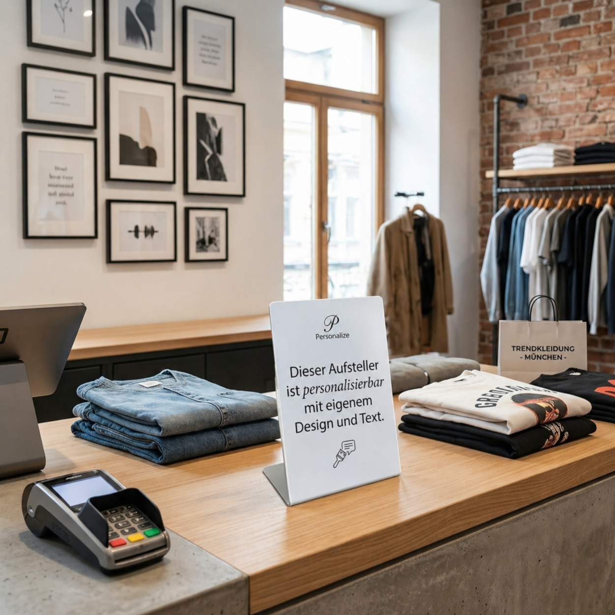 Personalisierter NFC Aufsteller